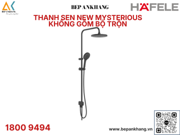 Thanh sen Hafele kết hợp không gồm bộ trộn Hafele - 589.34.429 màu đen